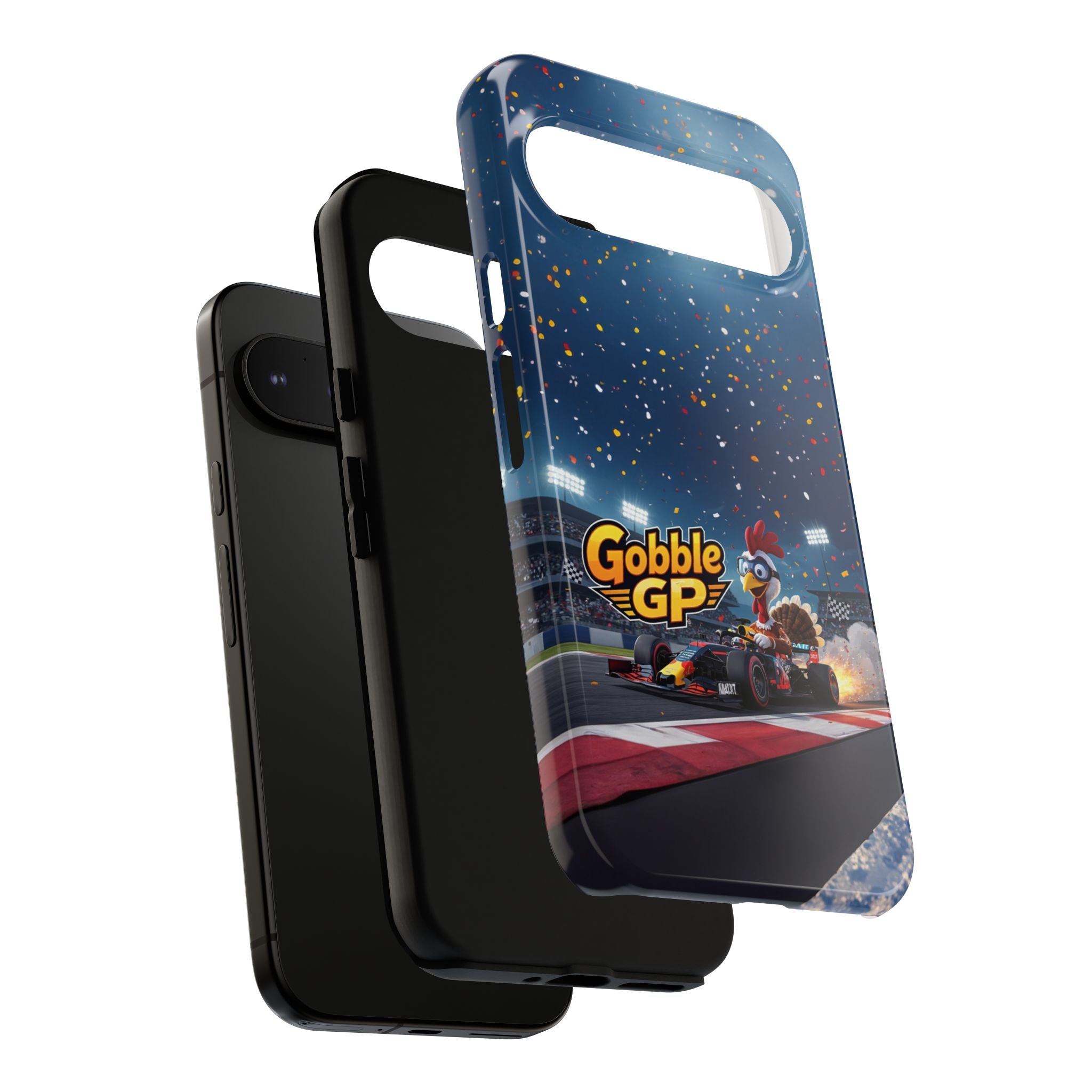 Gobble GP Turkey Racing Phone Case — Tough Protective Cover