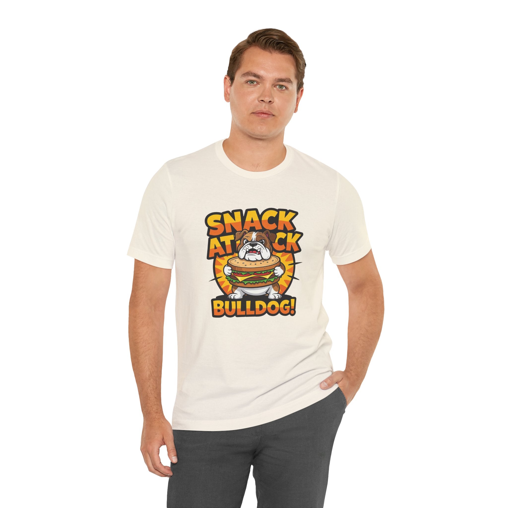 Snack Attack Bulldog Tee
