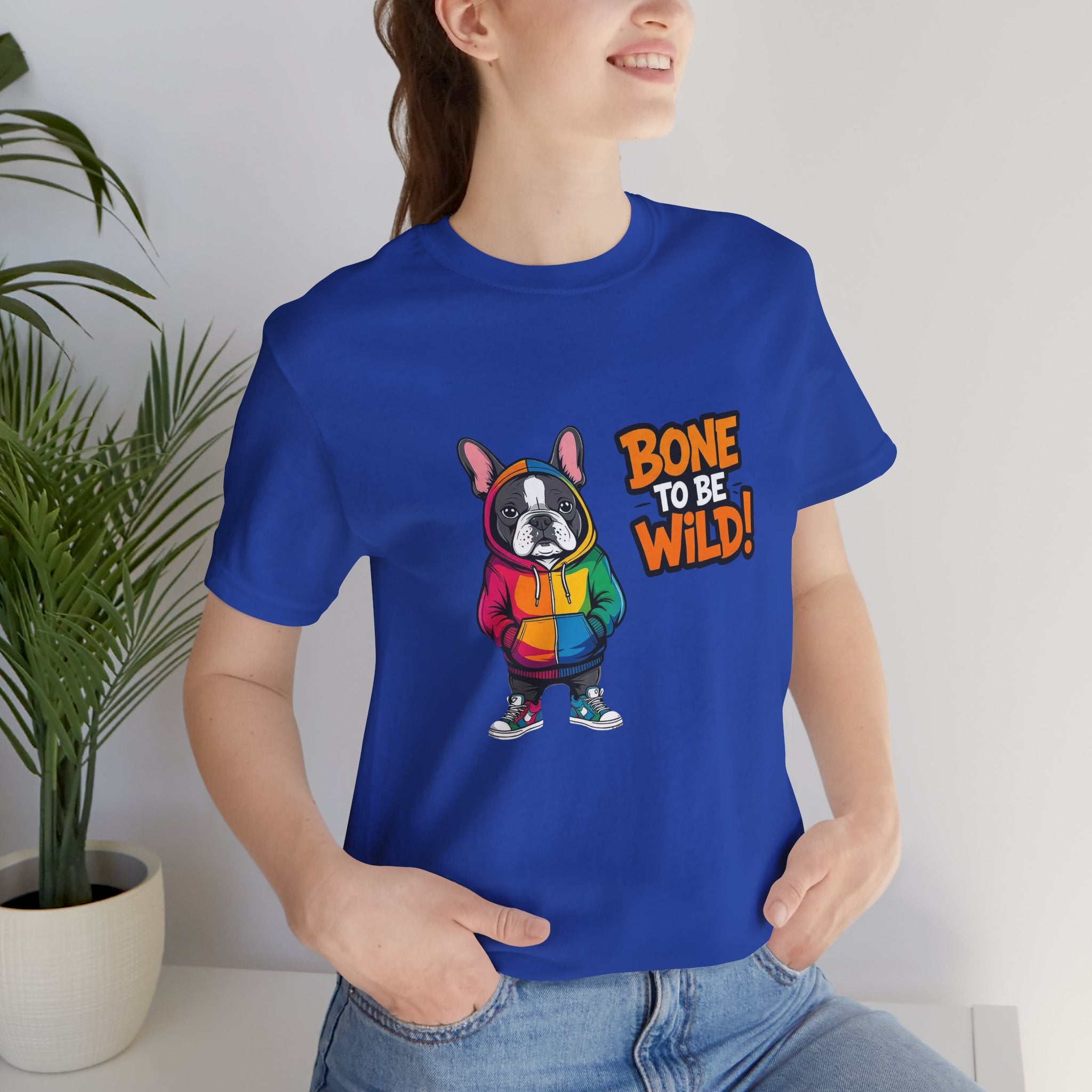 French Bulldog Colorful Dog Graphic Tee