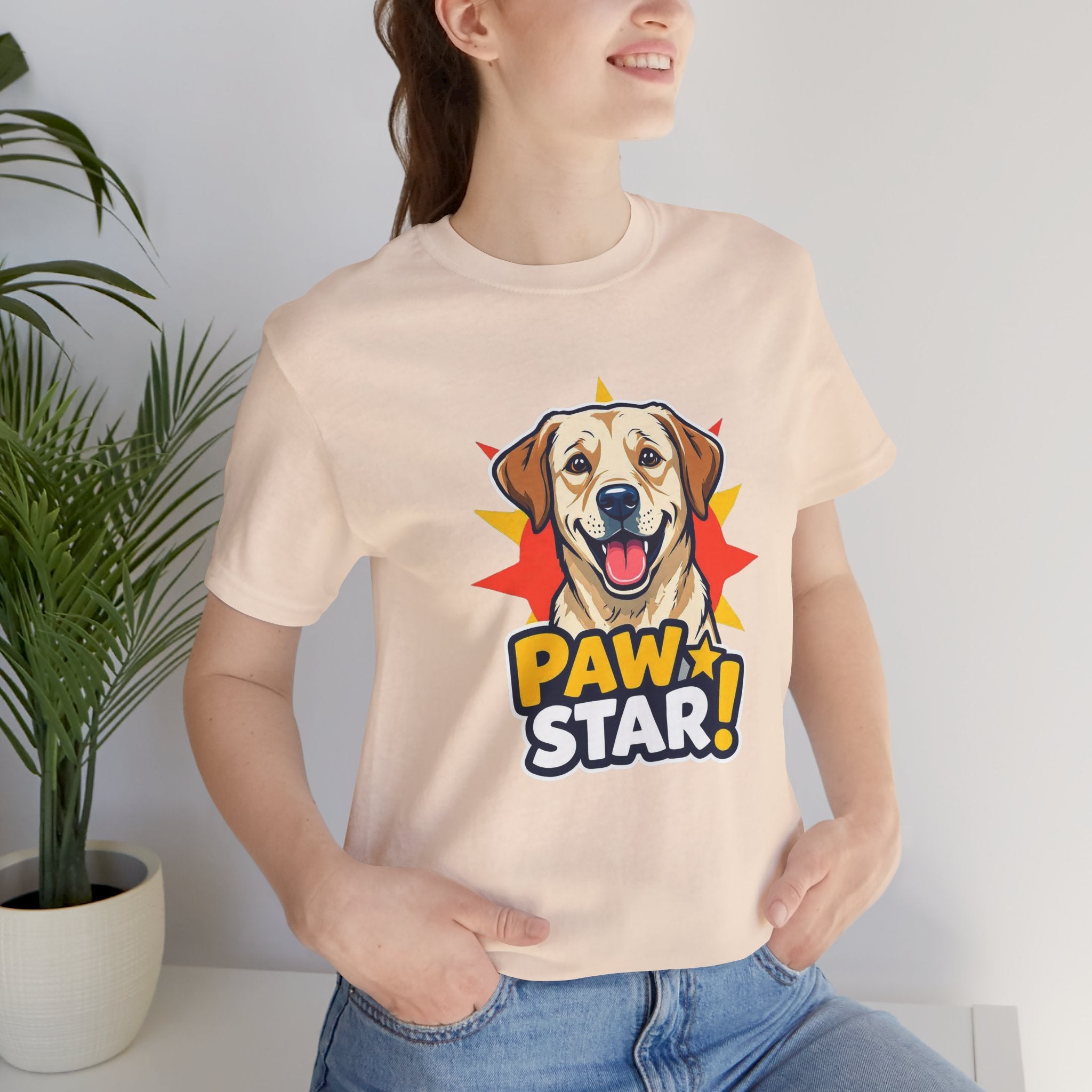 Labrador Retriever Paw Star T-Shirt