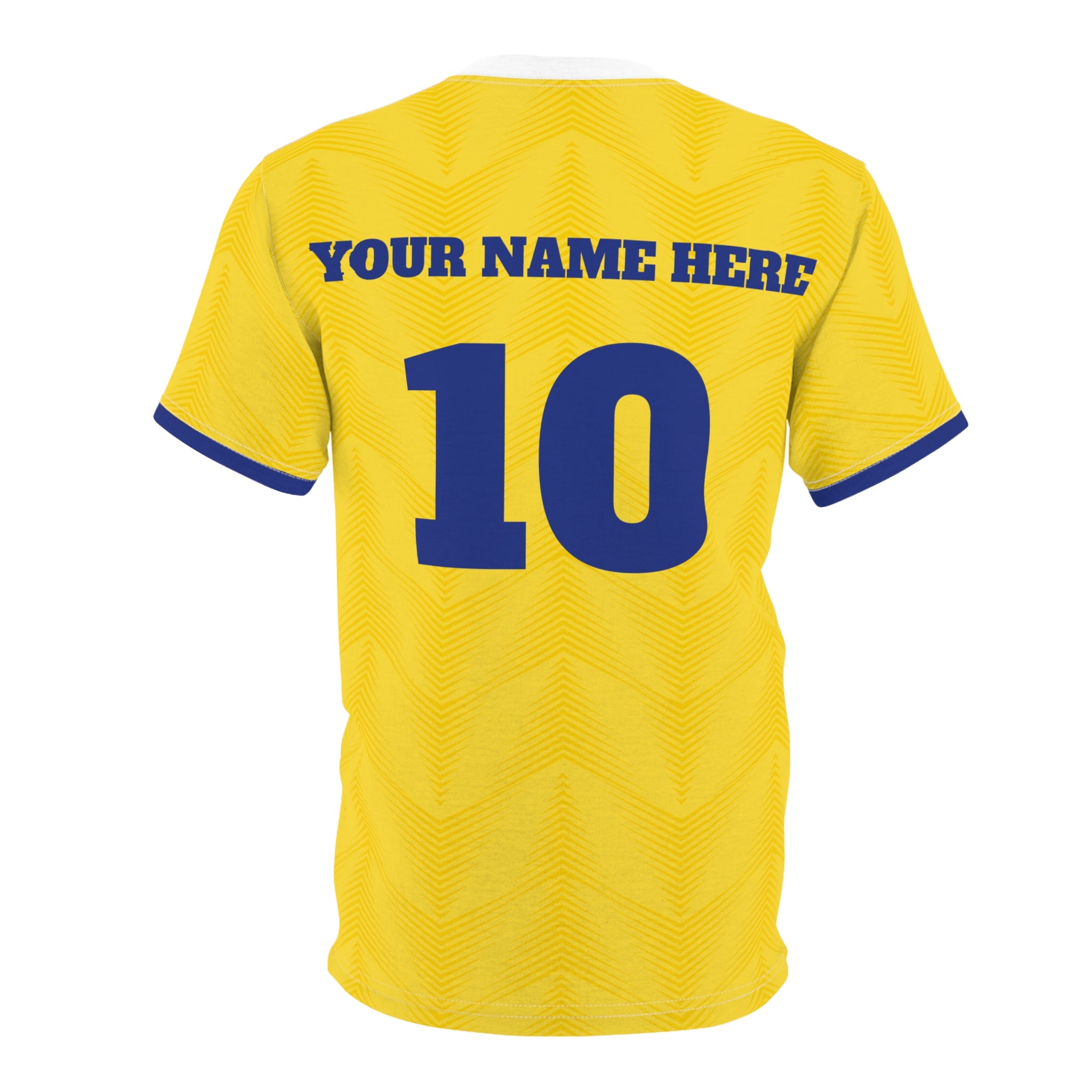 Colombia Yellow Soccer Jersey Tee — Custom Jersey