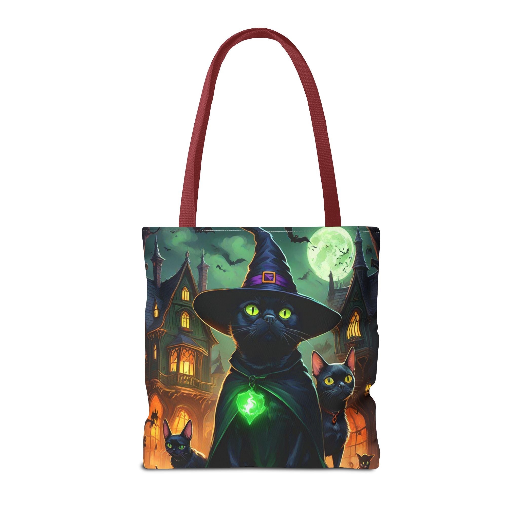 Halloween French Bulldog & Witch Cat Design