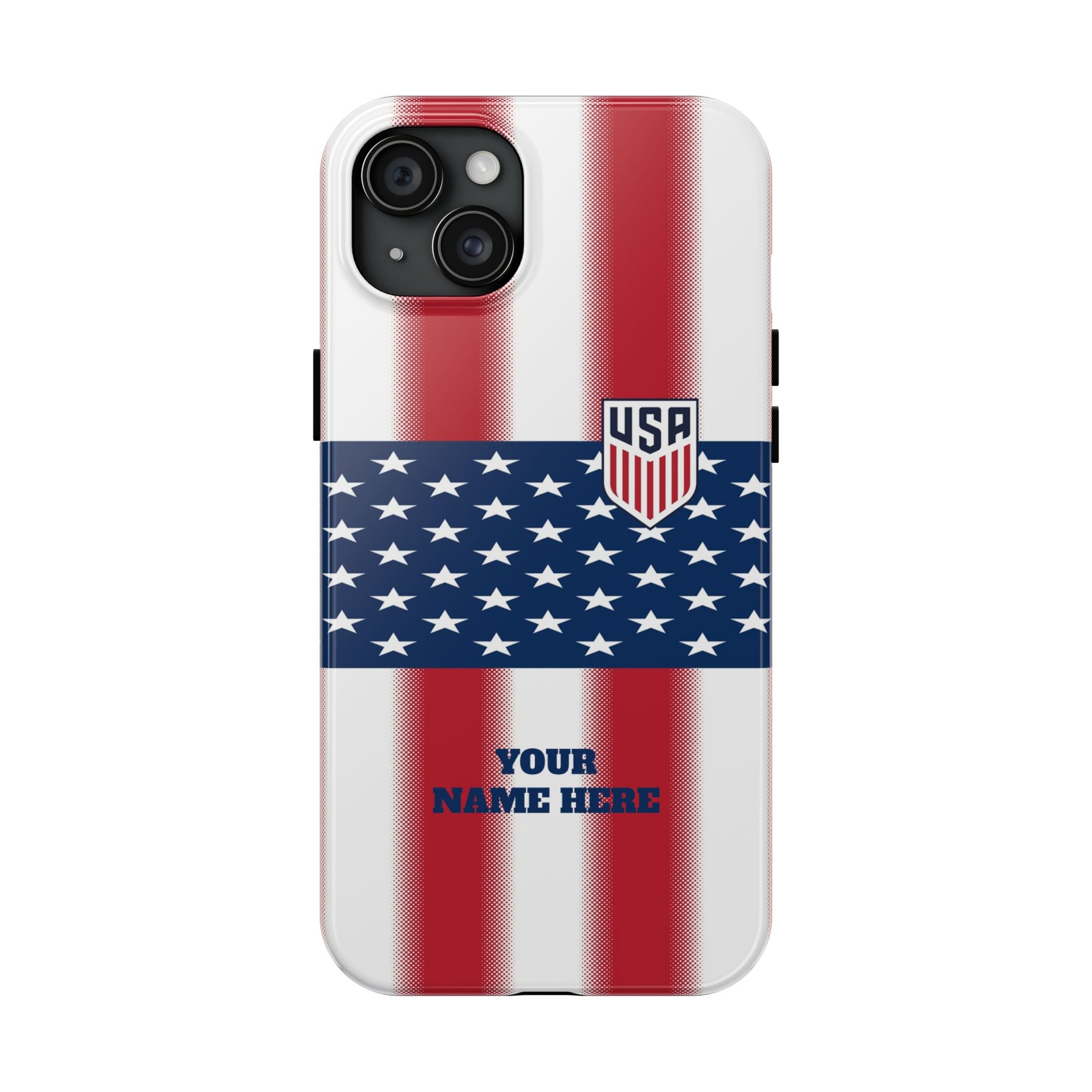 USA Soccer Phone Case — Tough Protective Fan Cover -- Custom Phone Case