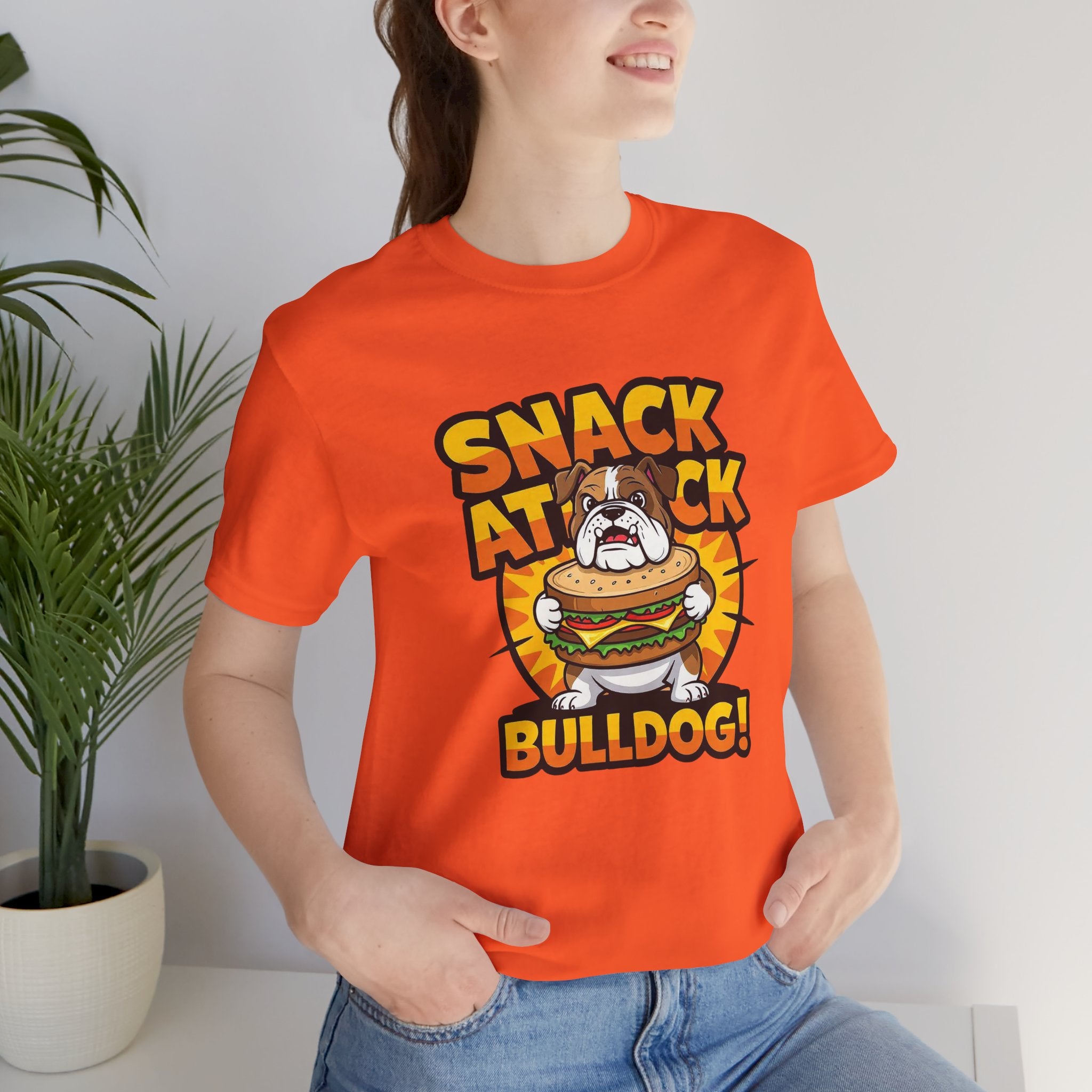 Snack Attack Bulldog Tee