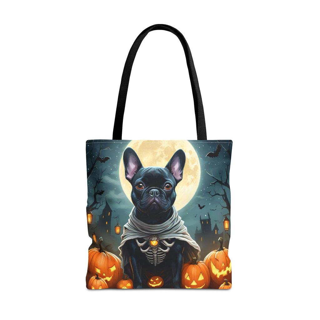 Halloween French Bulldog & Witch Cat Design