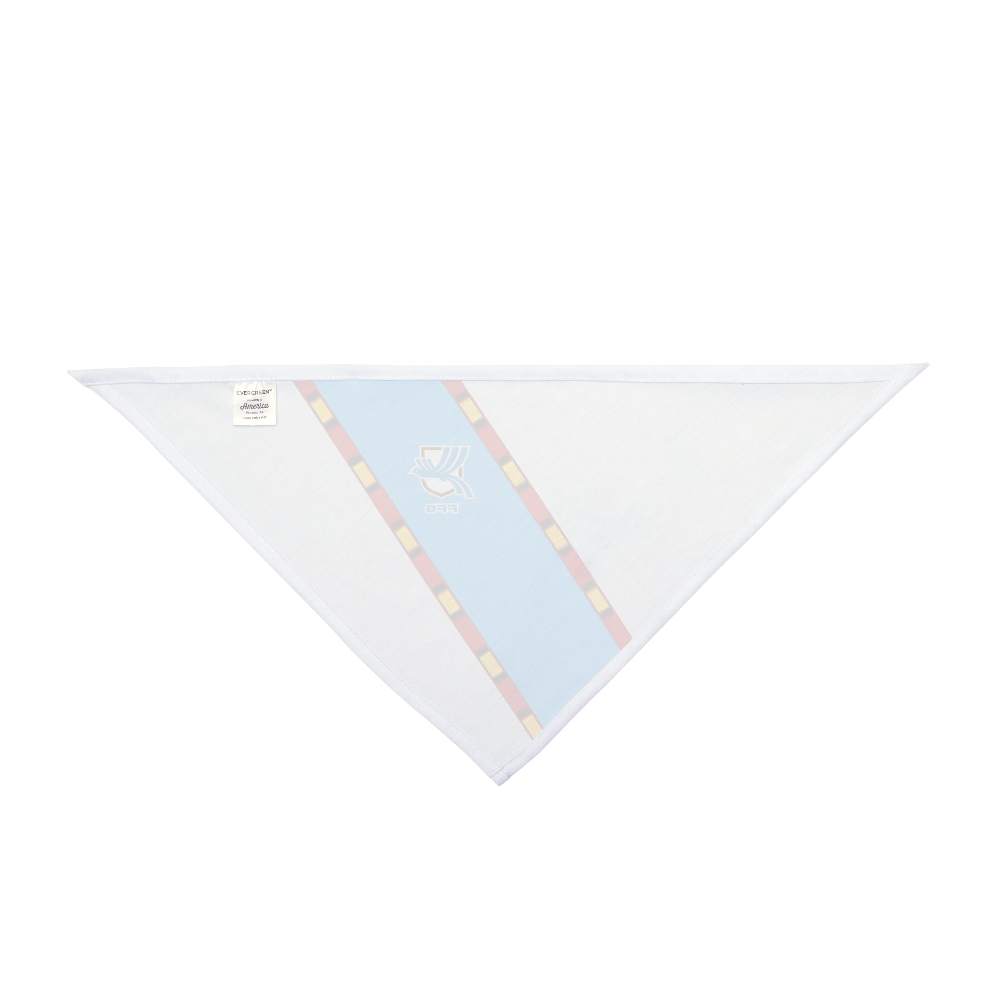 Guatemalan Soccer Pet Bandana — Colorful Guatemala Flag-Inspired Soccer Scarf for Dogs & Cats