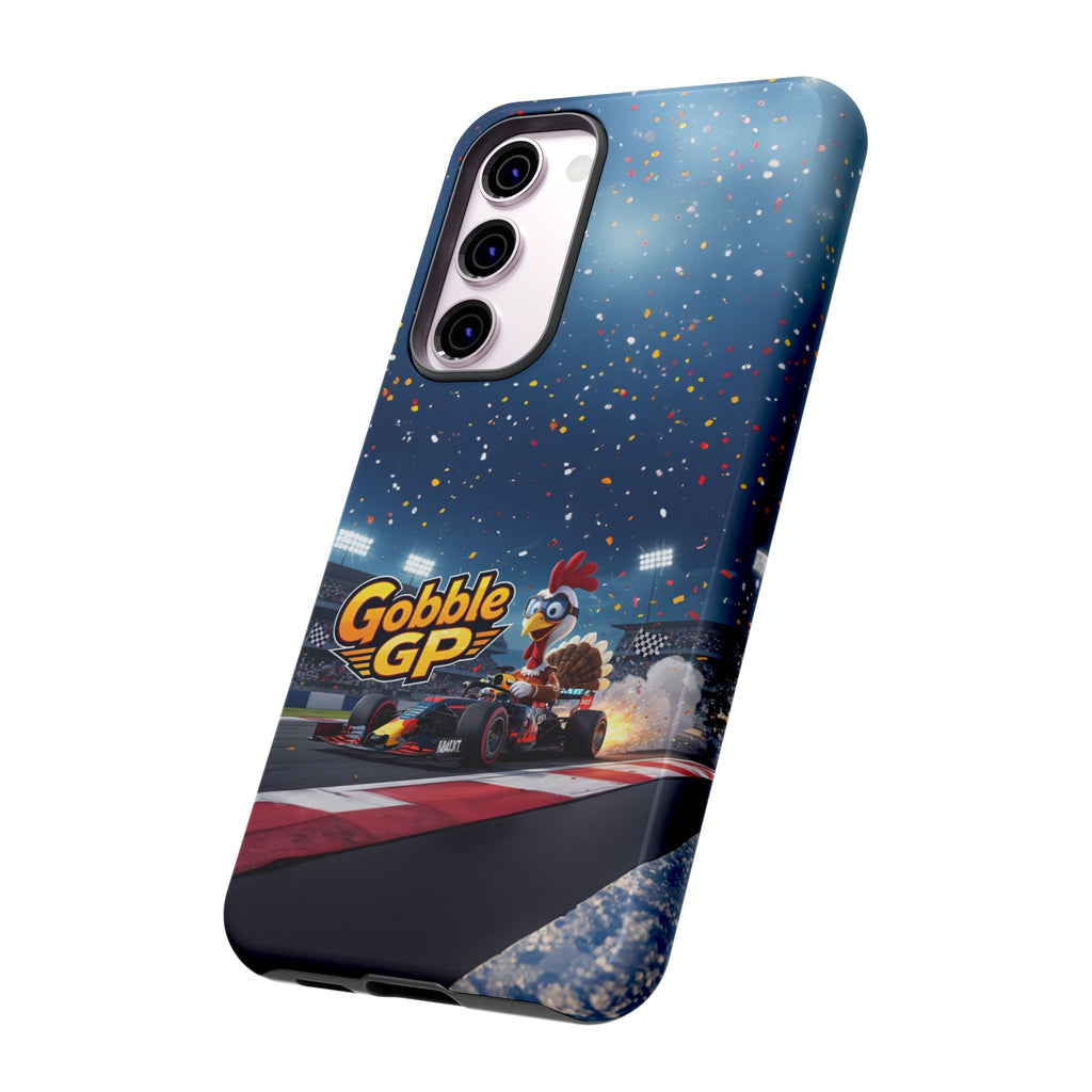 Gobble GP Turkey Racing Phone Case — Tough Protective Cover