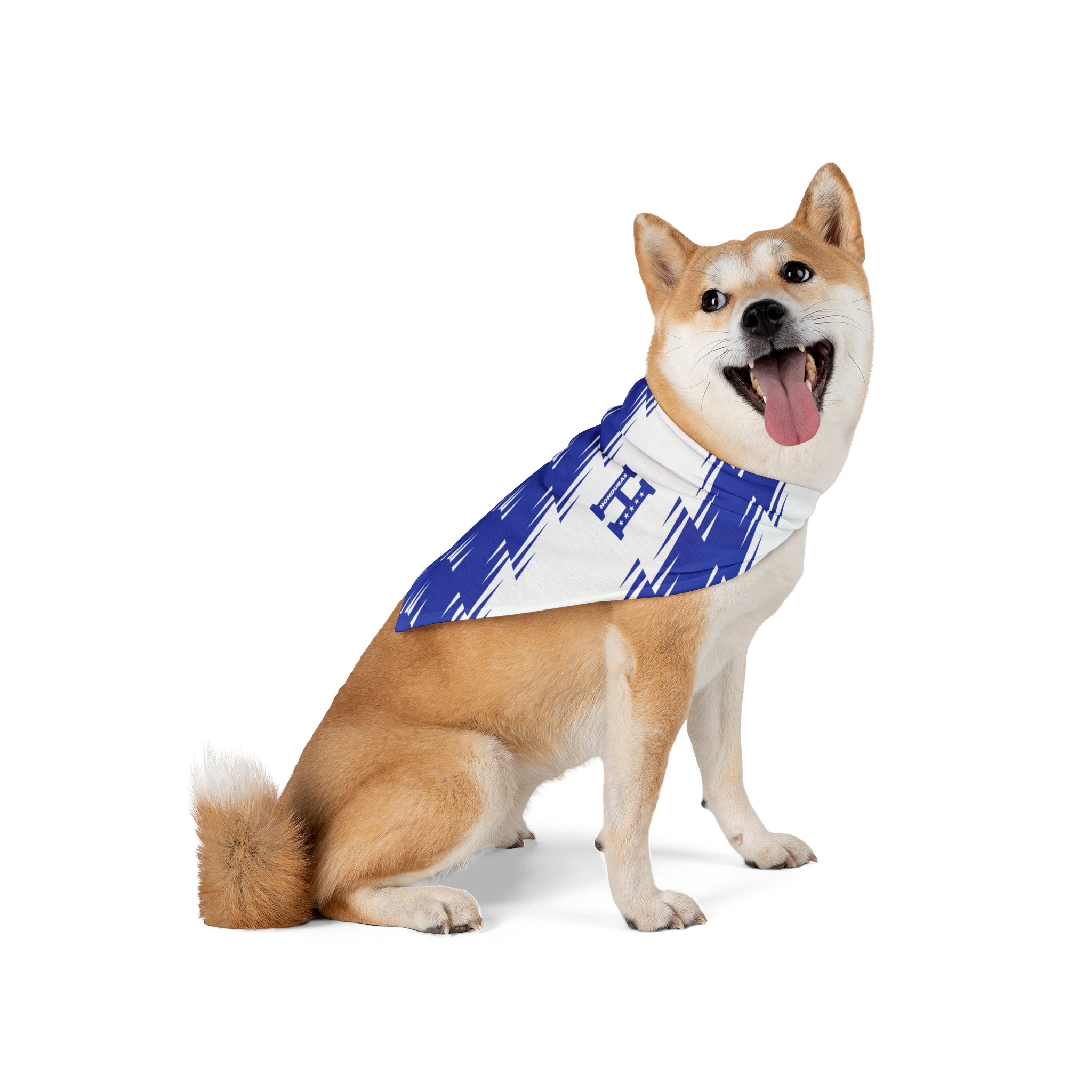 Honduras Soccer Pet Bandana -- Honduras Soccer Dog Bandana