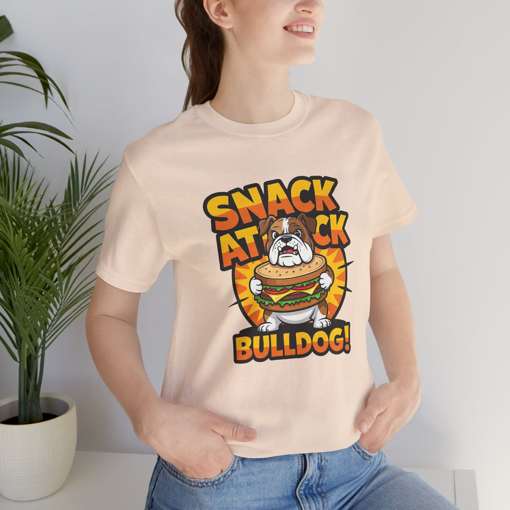 Snack Attack Bulldog Tee