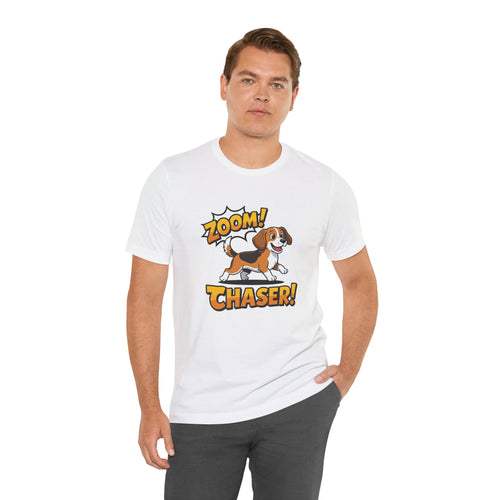 Beagle Zoom! Chaser! Dog Lover Unisex Tee
