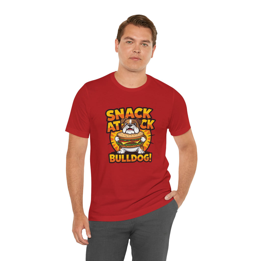 Snack Attack Bulldog Tee