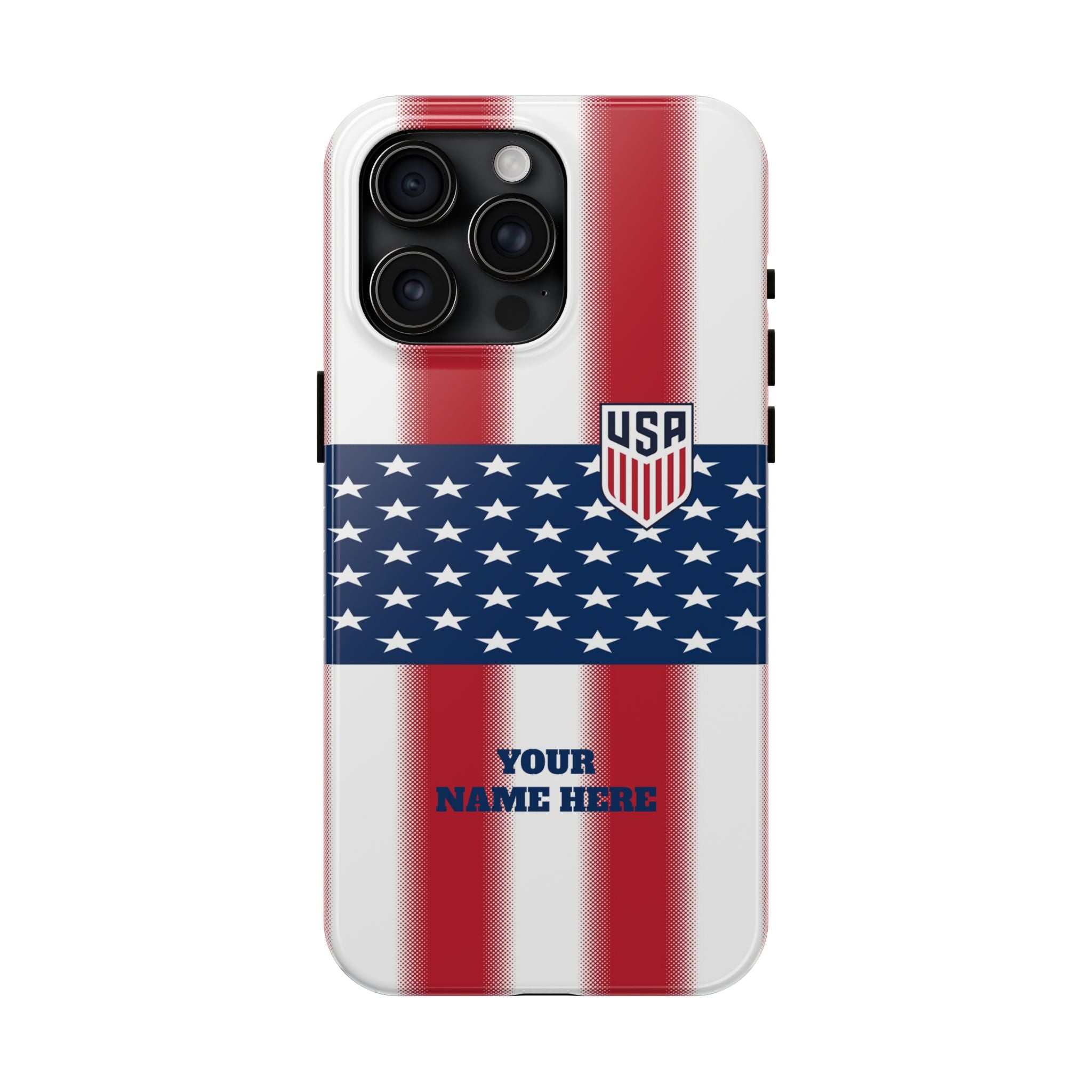USA Soccer Phone Case — Tough Protective Fan Cover -- Custom Phone Case