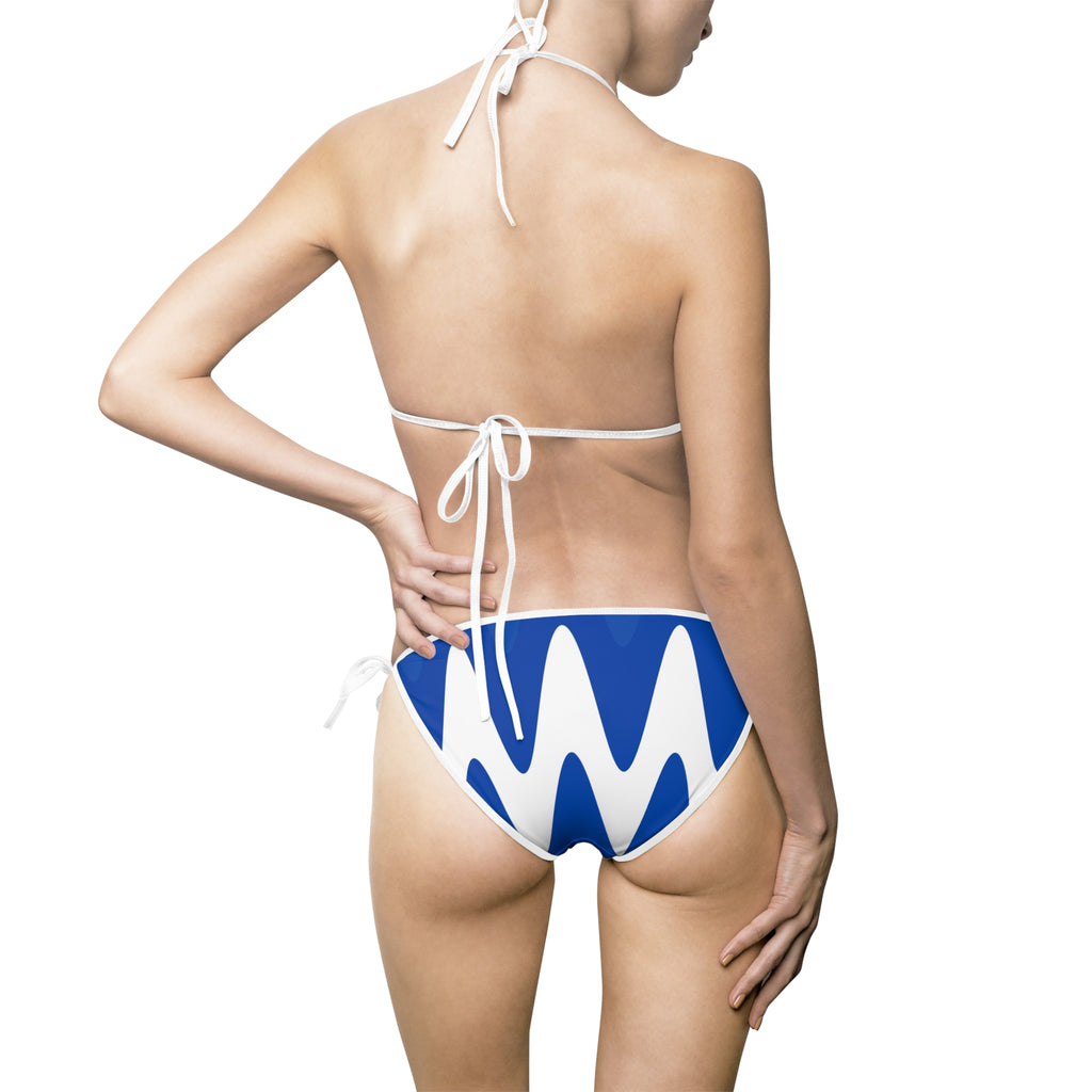 El Salvador Flag Bikini — Women's El Salvador Swimwear