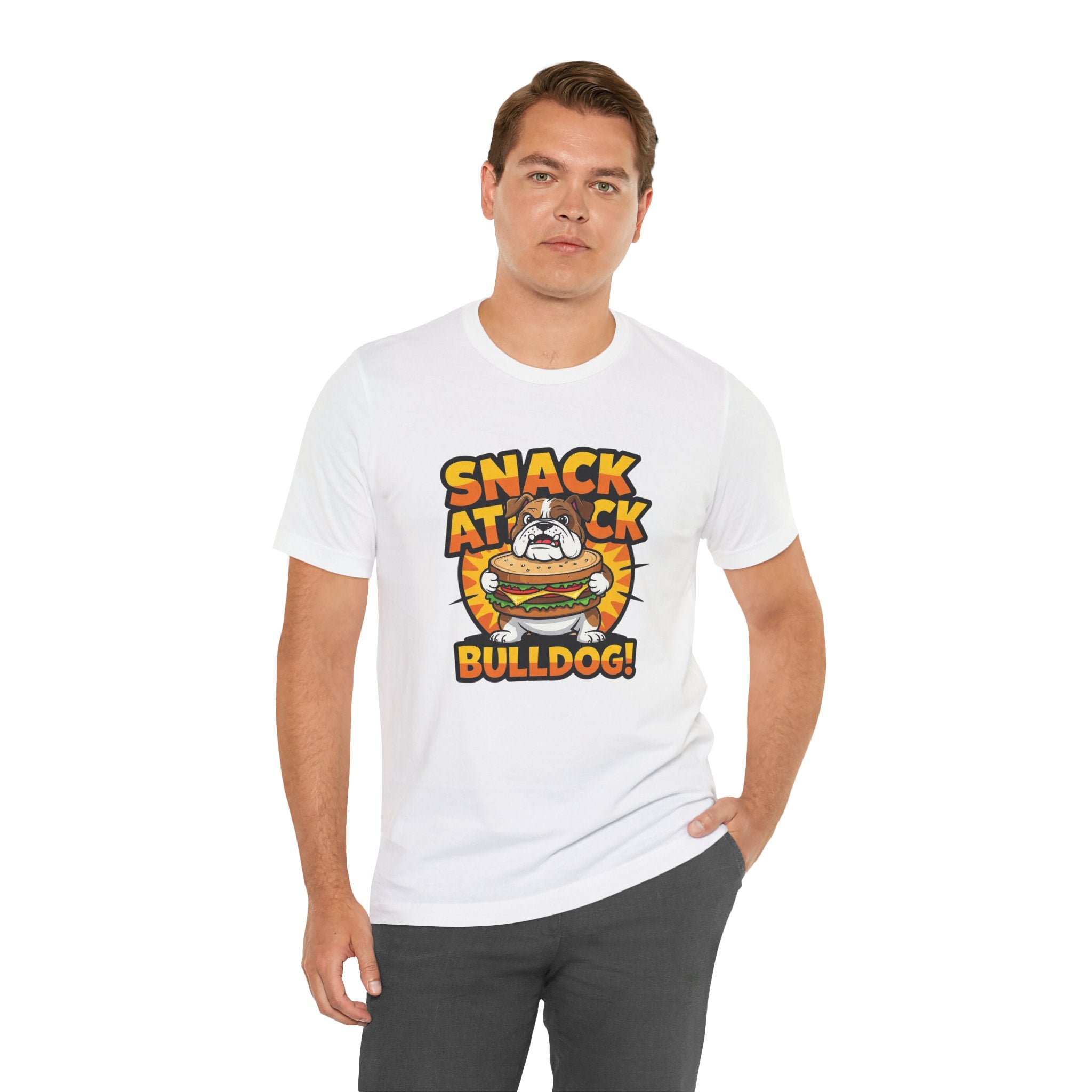Snack Attack Bulldog Tee