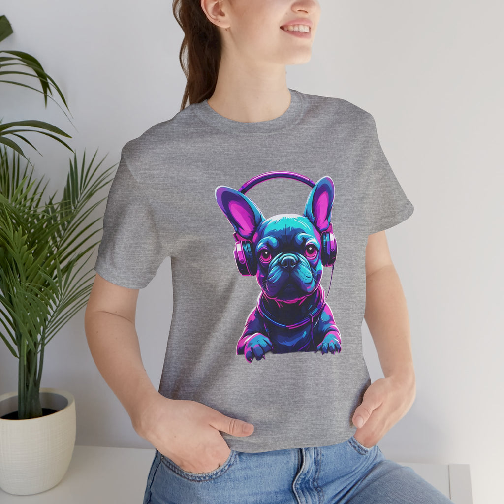 French Bulldog Vibrant Dog Lover Tee