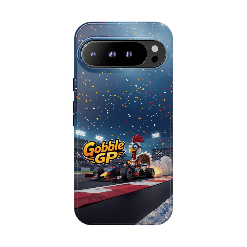 Gobble GP Turkey Racing Phone Case — Tough Protective Cover