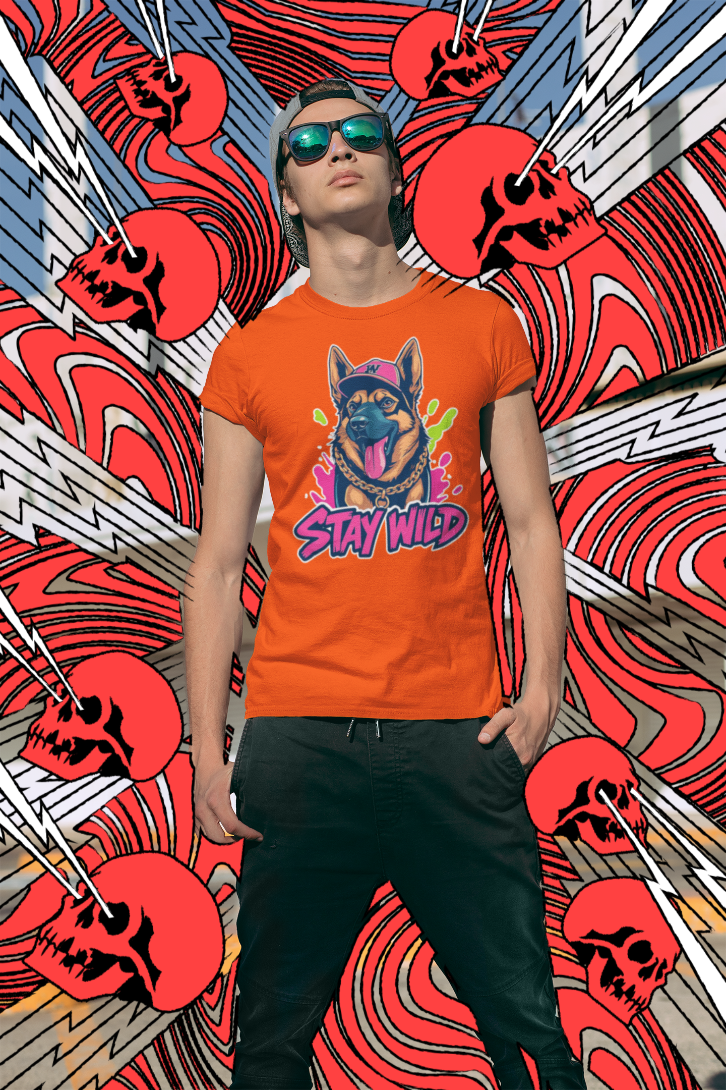 Stay Wild German Shepherd Lover Tee