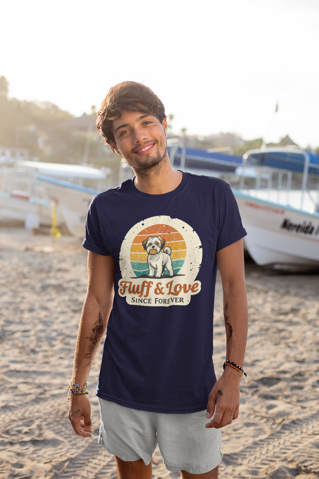 Maltese Dog Lover's Tee - Fluff & Love Since Forever