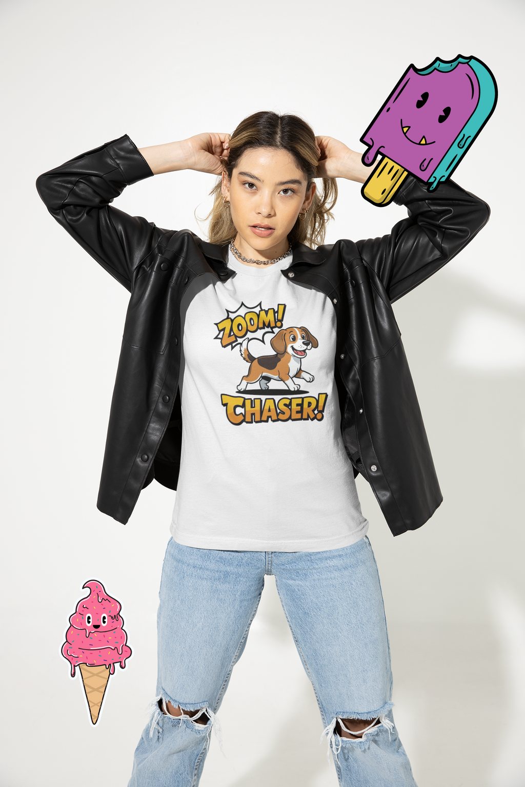 Beagle Zoom! Chaser! Dog Lover Unisex Tee