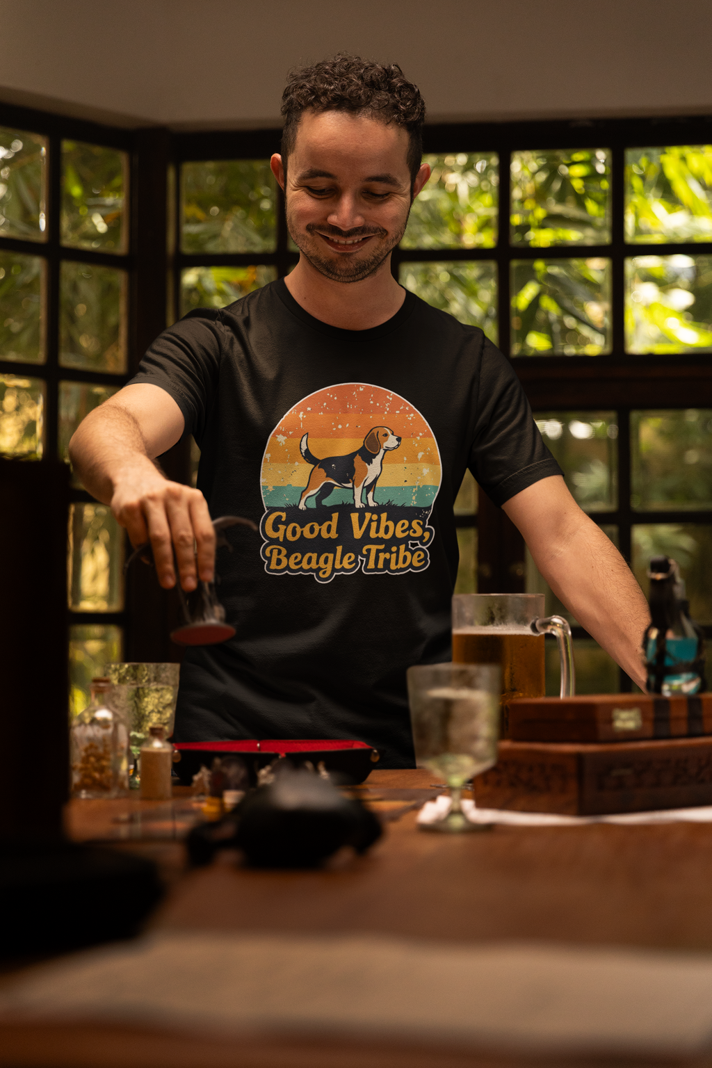 Good Vibes Beagle Tribe Tee