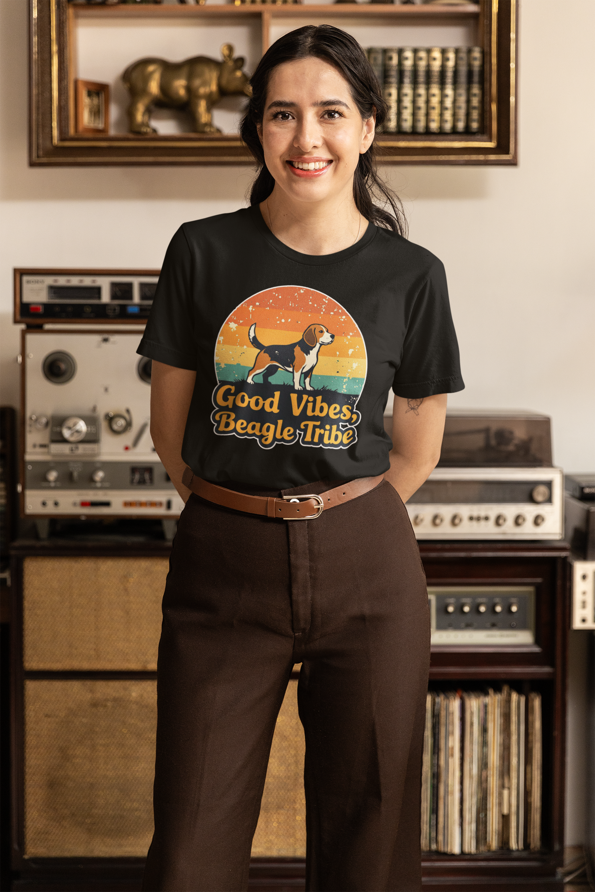 Good Vibes Beagle Tribe Tee