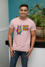French Bulldog Colorful Dog Graphic Tee - 'Bone to Be Wild' Unisex Jersey Short Sleeve Shirt