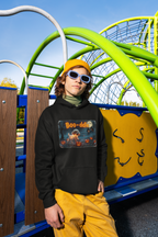 Poodle Halloween Hoodie Pumpkin Design