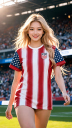 USA Soccer National Team Jersey -- Custom Jersey