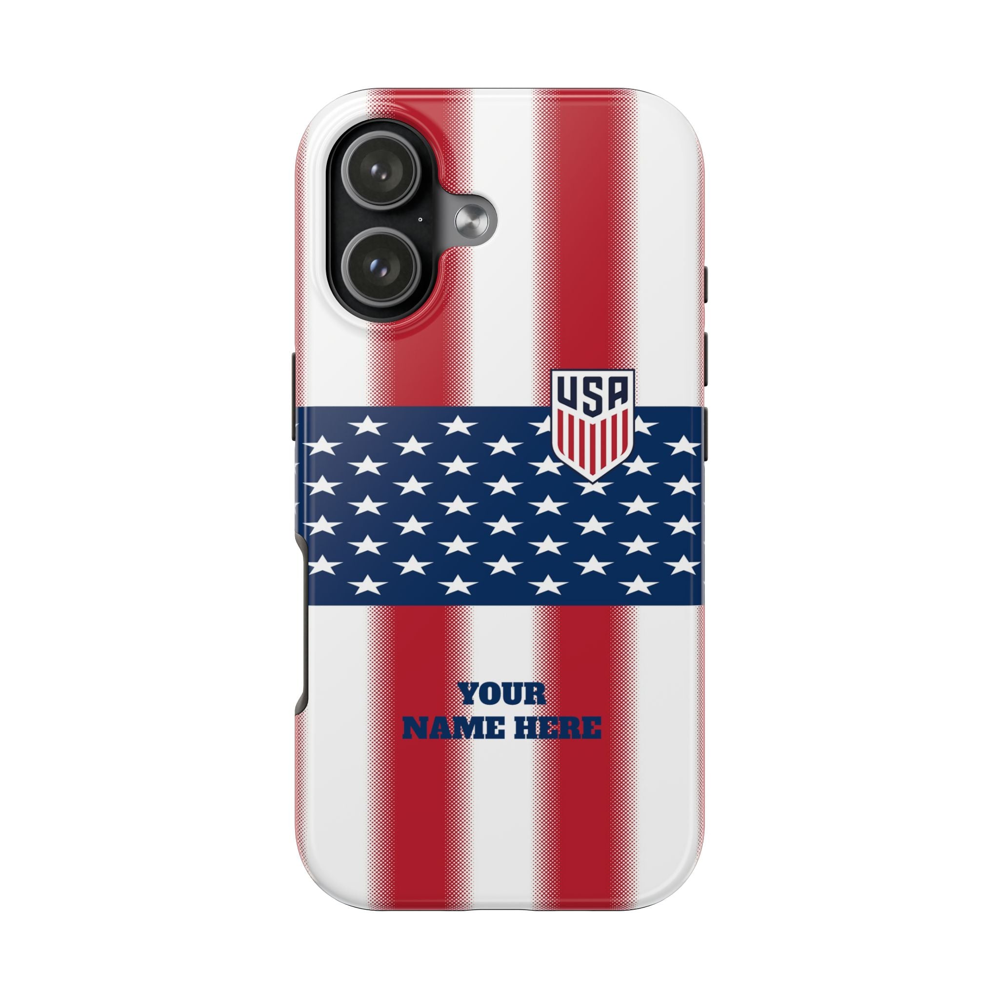 USA Soccer Phone Case — Tough Protective Fan Cover -- Custom Phone Case