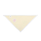 Colombia Soccer Pet Bandana — Yellow Dog/Cat Scarf with Football Emblem
