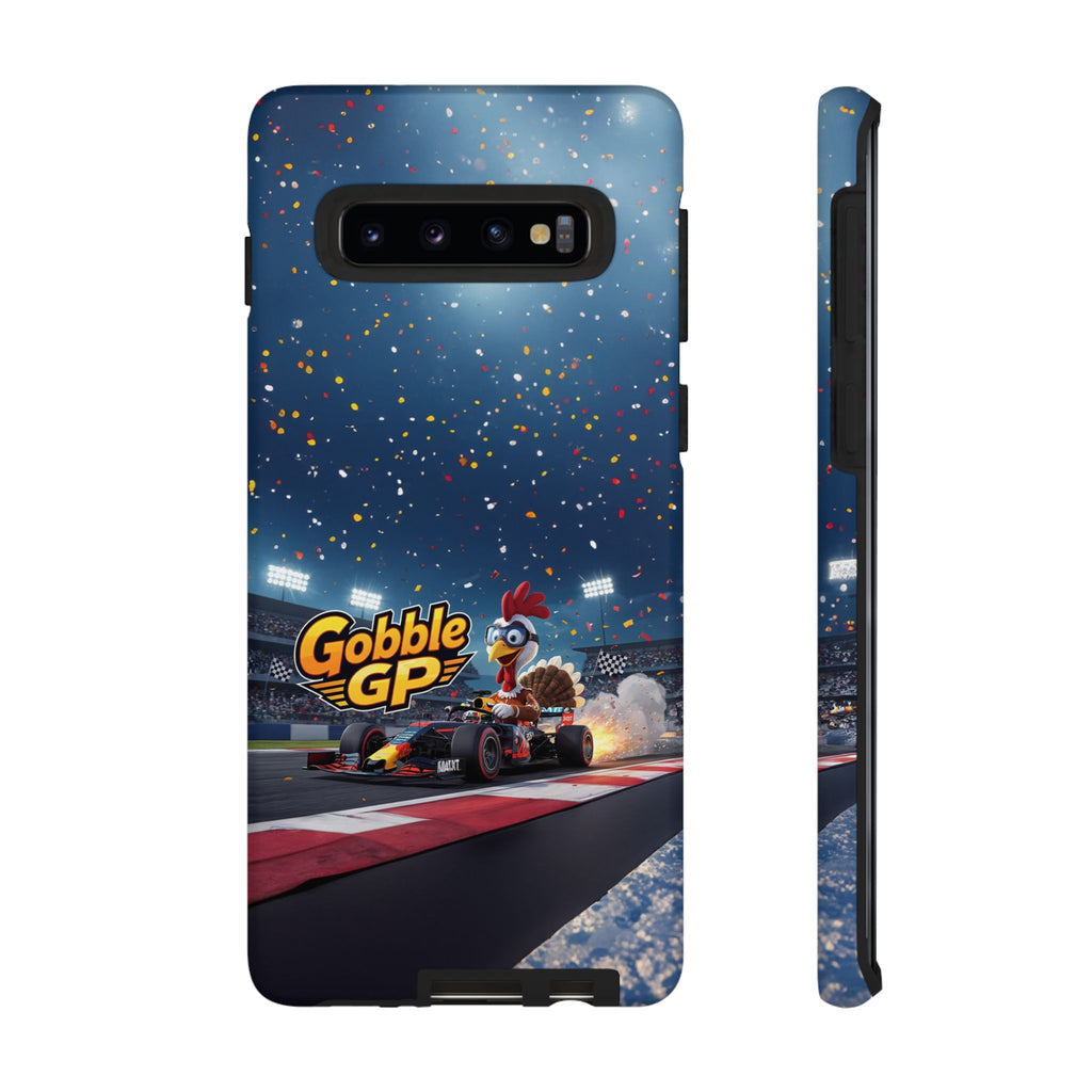Gobble GP Turkey Racing Phone Case — Tough Protective Cover