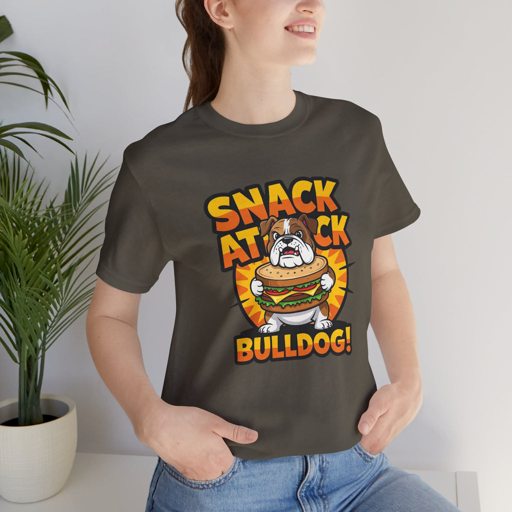 Snack Attack Bulldog Tee