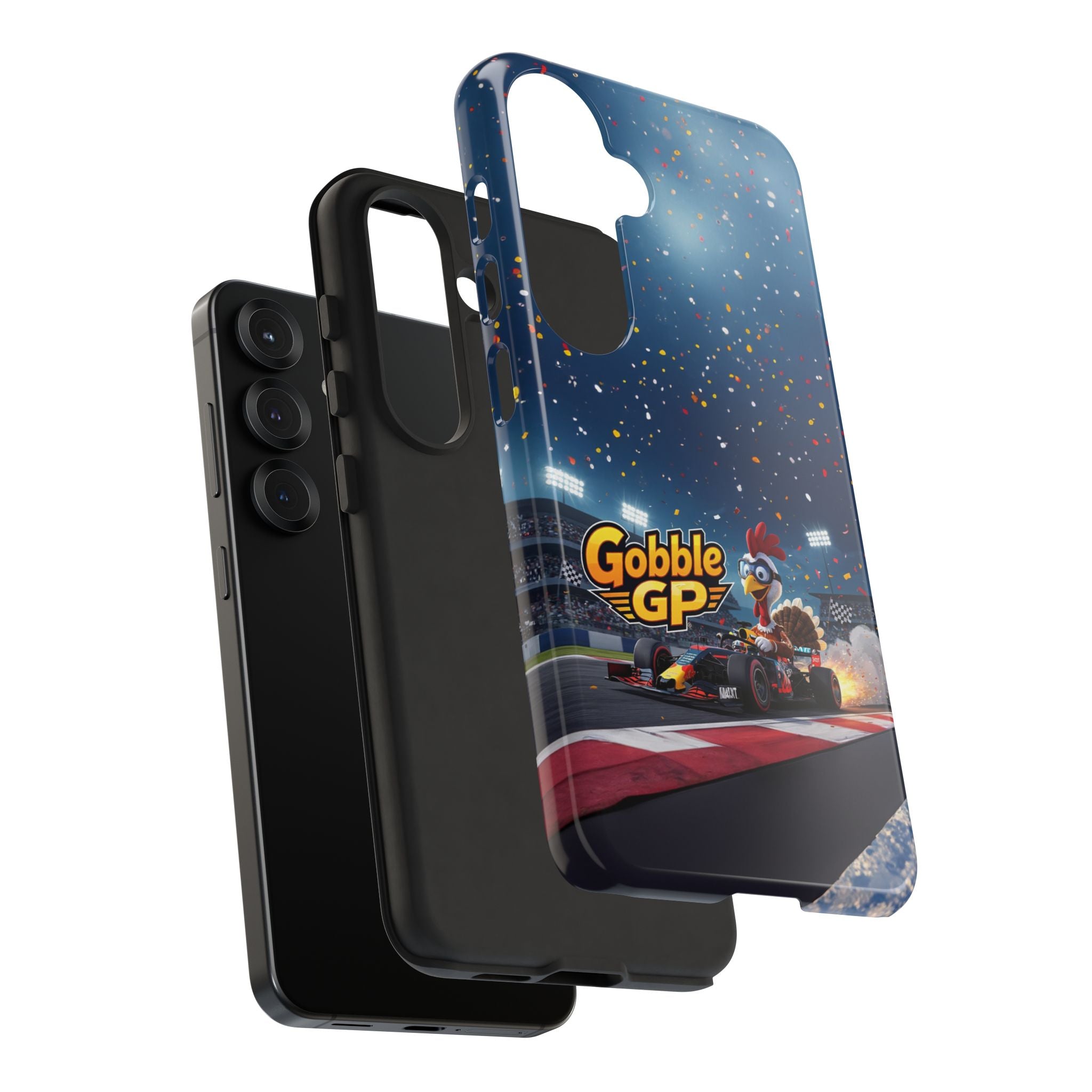 Gobble GP Turkey Racing Phone Case — Tough Protective Cover