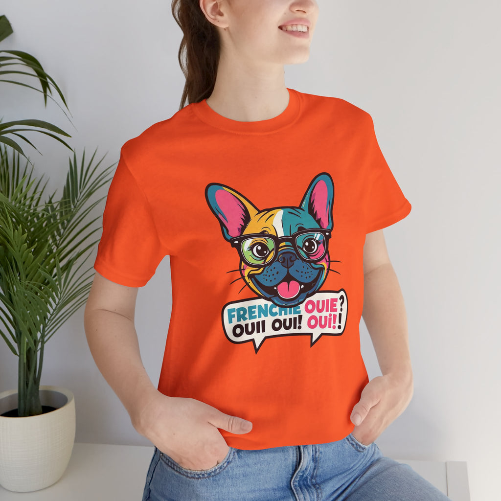 French Bulldog Playful Frenchie Graphic Tee