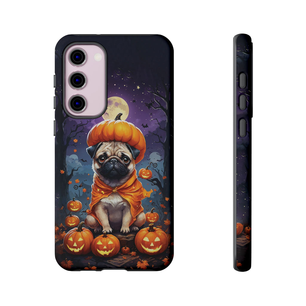 Halloween Pug Tough Phone Case