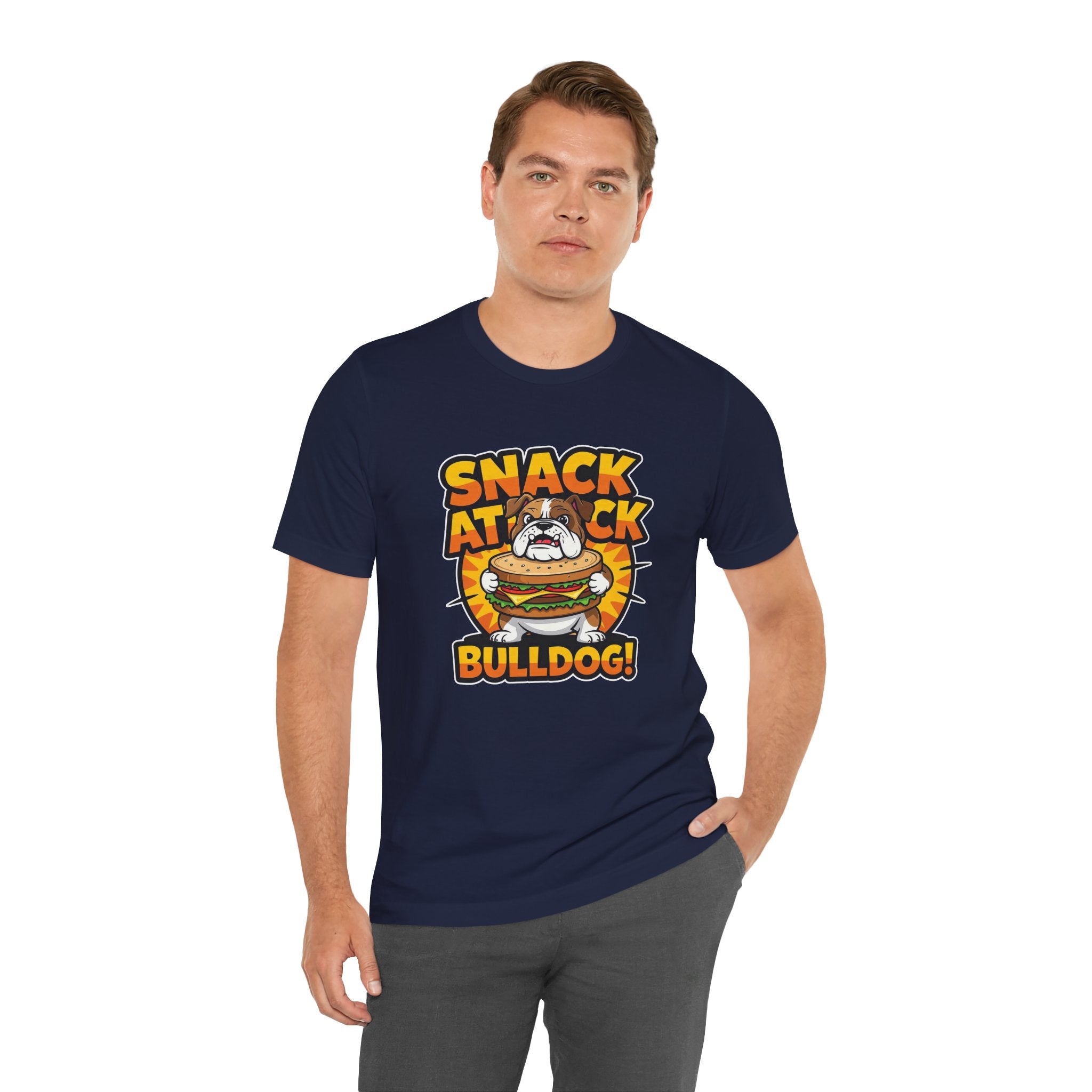 Snack Attack Bulldog Tee