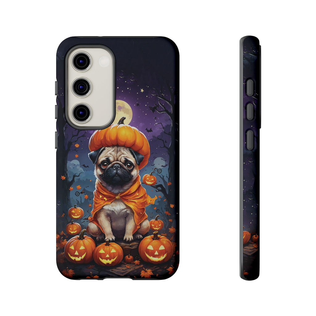 Halloween Pug Tough Phone Case