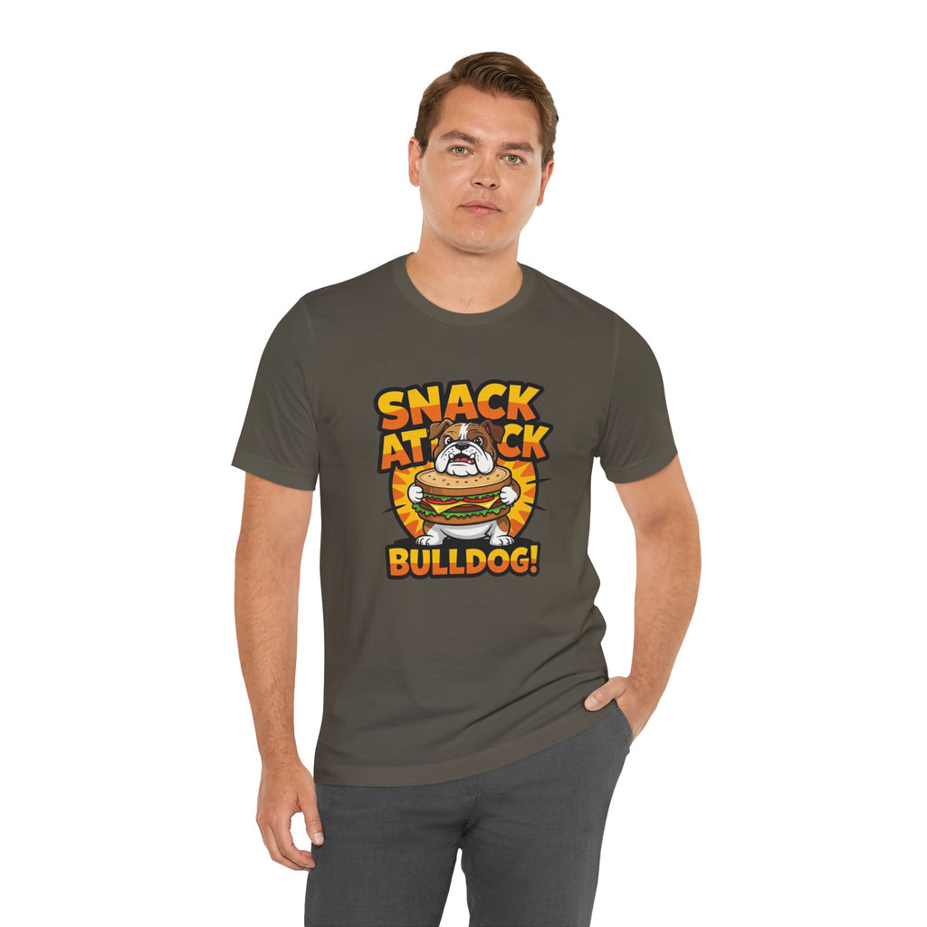 Snack Attack Bulldog Tee