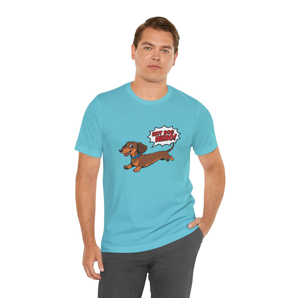 Playful Dachshund Graphic Tee