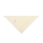Colombia Soccer Pet Bandana — Yellow Dog/Cat Scarf with Football Emblem