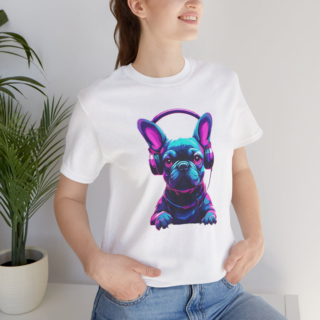 French Bulldog Vibrant Dog Lover Tee