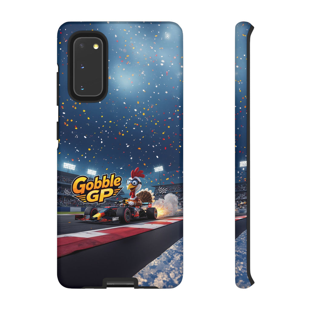 Gobble GP Turkey Racing Phone Case — Tough Protective Cover