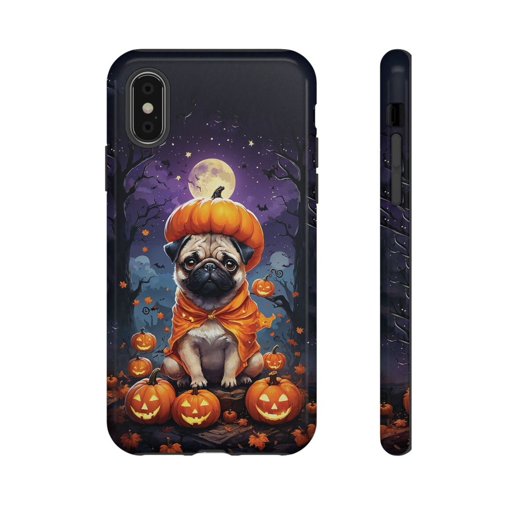 Halloween Pug Tough Phone Case
