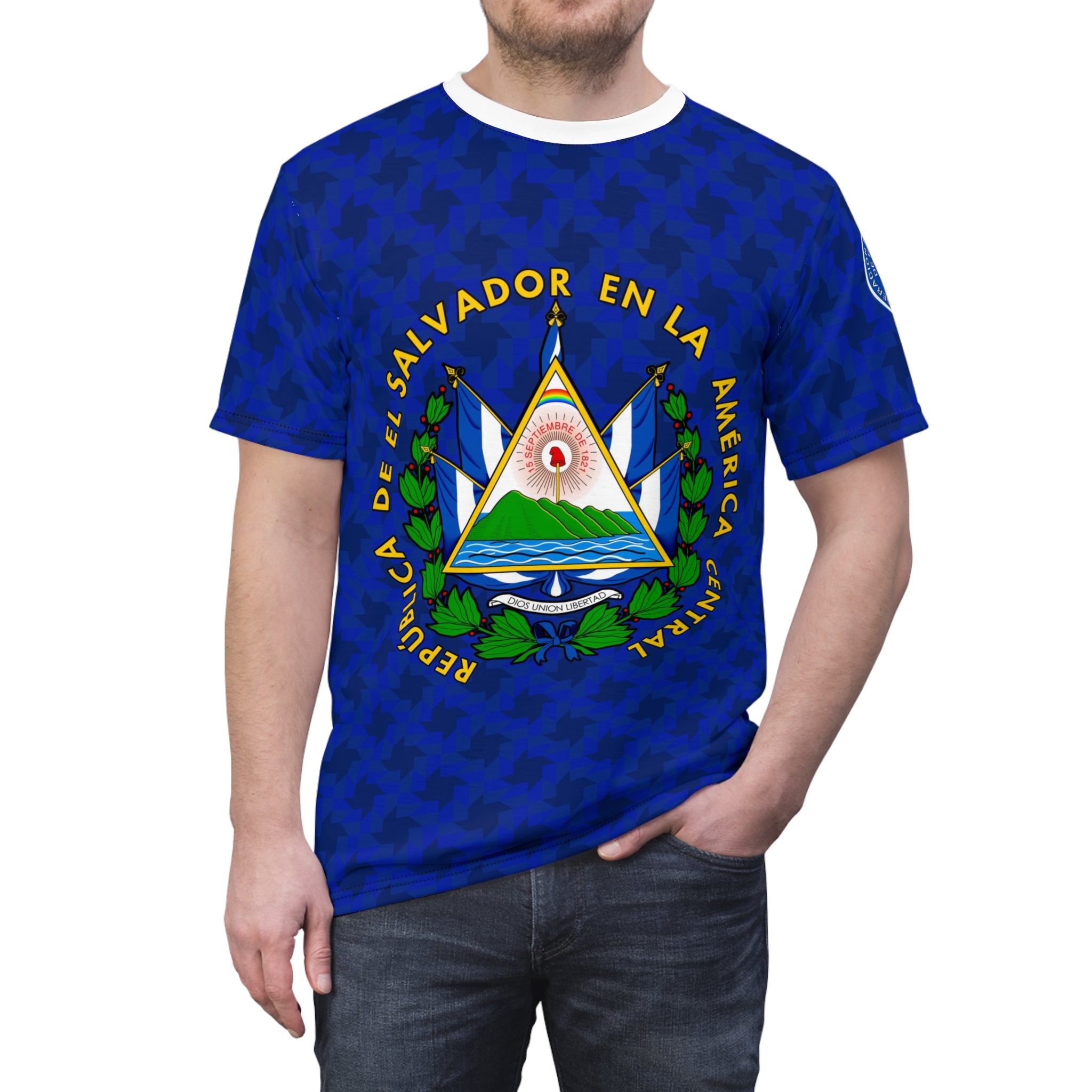 El Salvador National Soccer Jersey — Custom Jersey