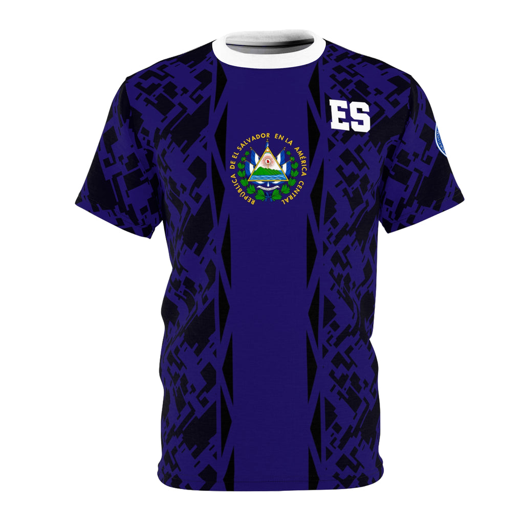 El Salvador Soccer Jersey Tee Dark Blue – Custom Jersey