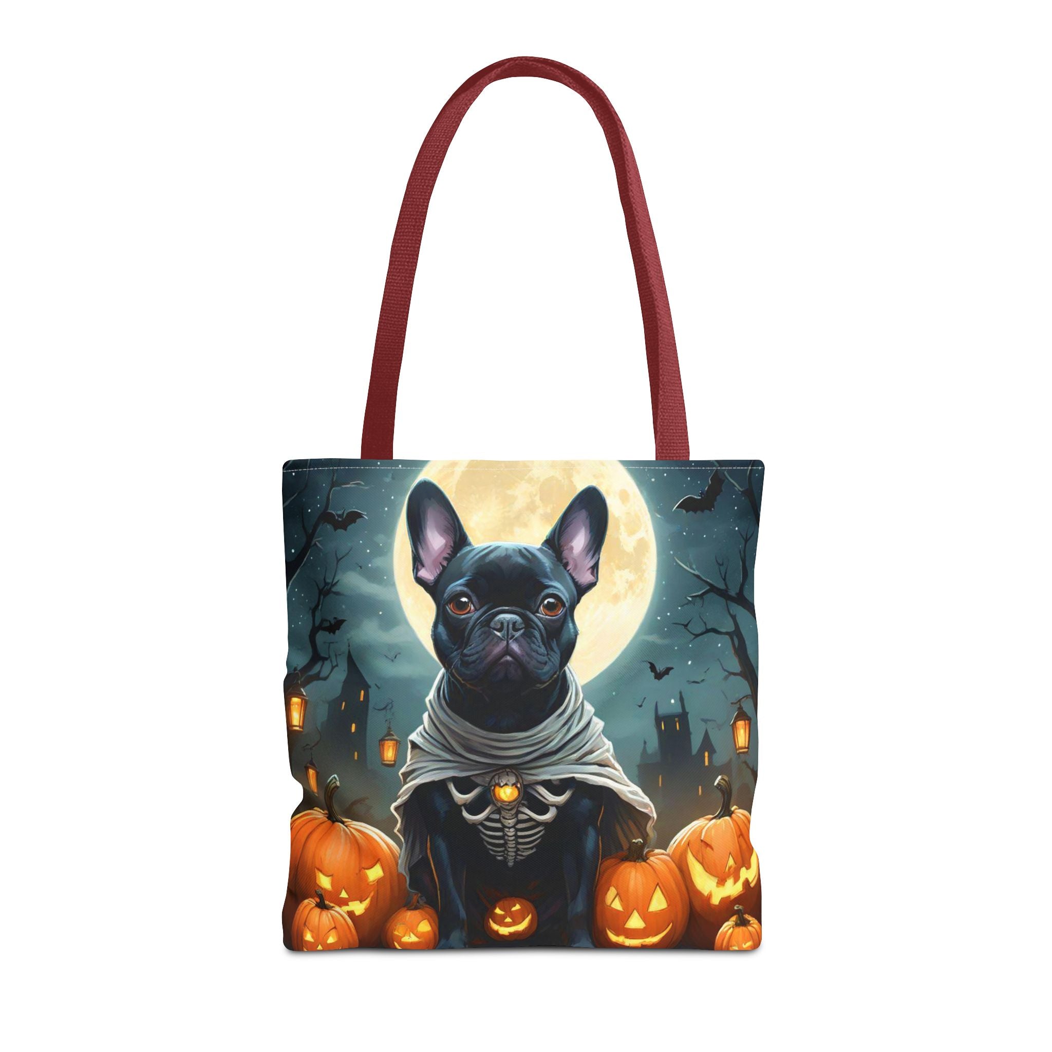 Halloween French Bulldog & Witch Cat Design