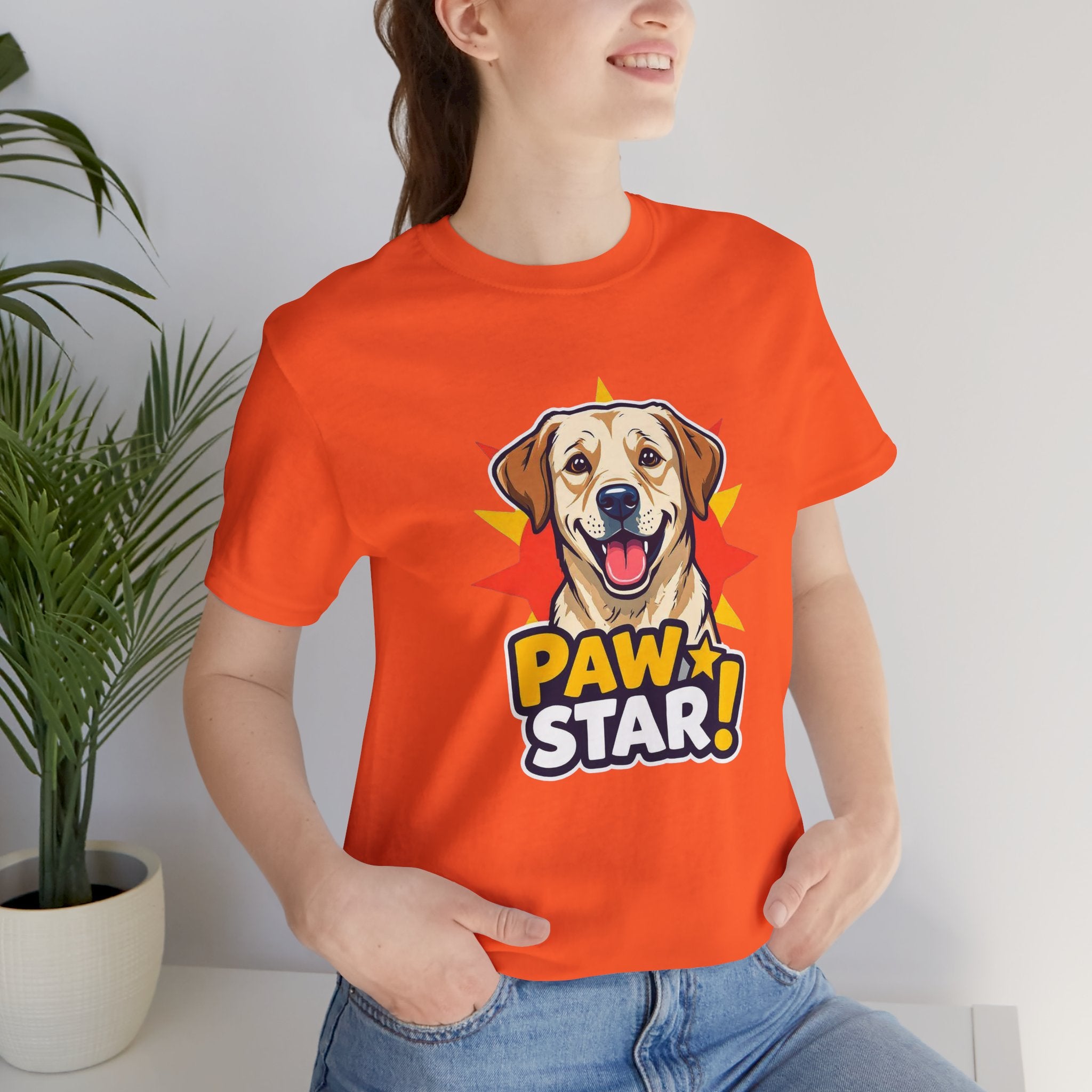 Labrador Retriever Paw Star T-Shirt
