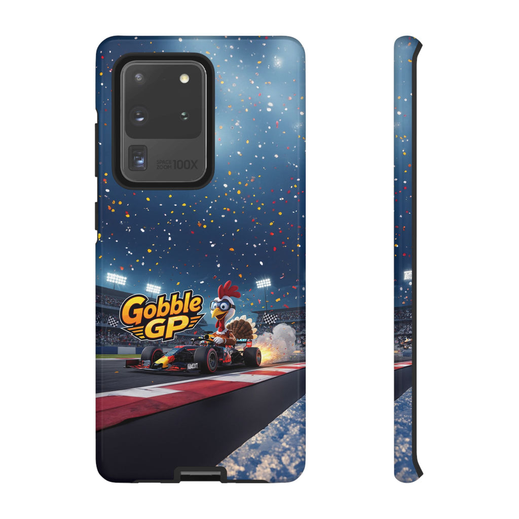 Gobble GP Turkey Racing Phone Case — Tough Protective Cover