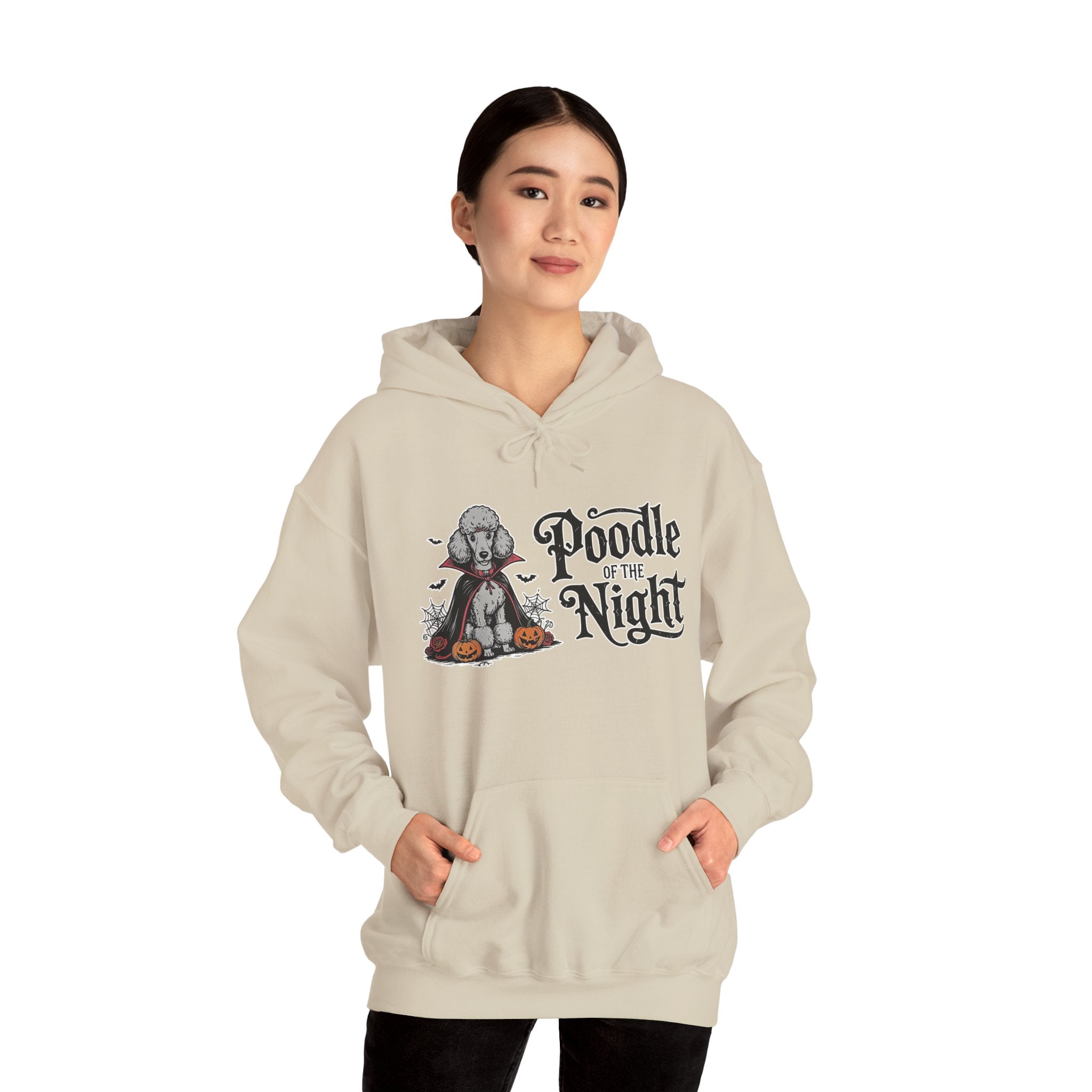 Poodle of the Night Hoodie Halloween Apparel
