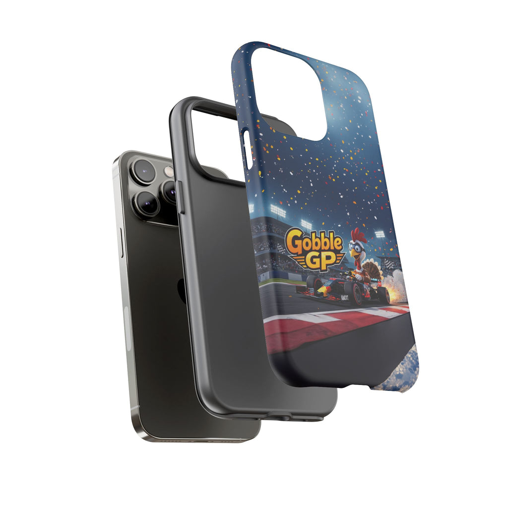 Gobble GP Turkey Racing Phone Case — Tough Protective Cover